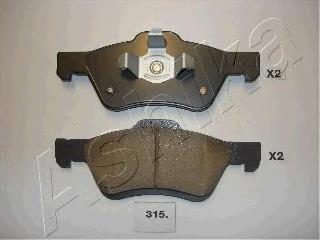 Гальмівні колодки Ashika 5003315 ціна, від 28.07 USD