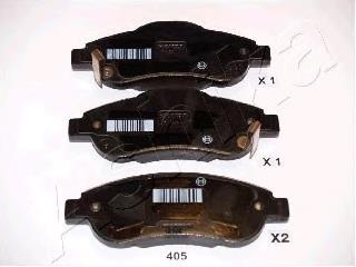 Гальмівні колодки Ashika 5004405 ціна, від 23.08 USD
