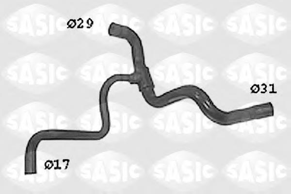 Шланг/патрубок радіатора охолодження, нижній Sasic SWH4295 ціна, від 22.72 USD