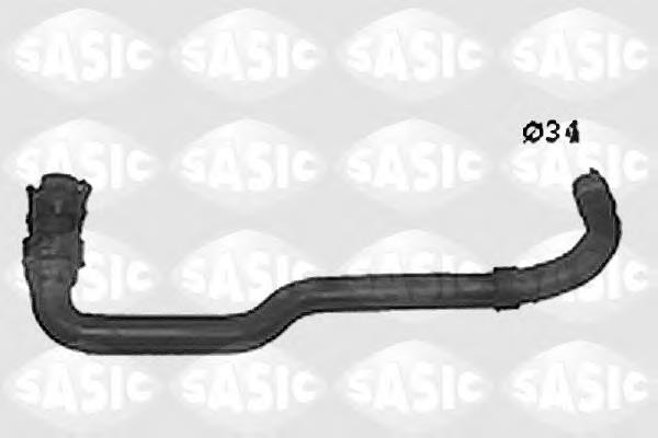 DWP083TT Thermotec Шланг/патрубок радіатора охолодження, нижній