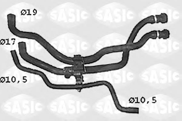 Патрубок грубки Sasic SWH4308 ціна, від 28.64 USD