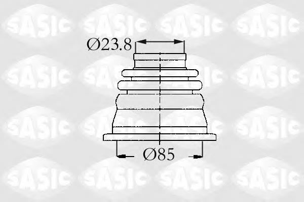 Купити 4003419 Sasic Пильник ШРКШ внутрішній, лівий