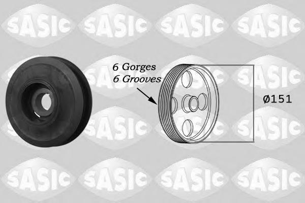 Шків колінвала (демпфер ) Sasic 2156008 ціна, від 76.89 USD