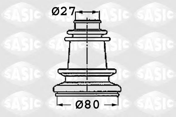 4003409 Sasic Пильник ШРКШ внутрішній, правий