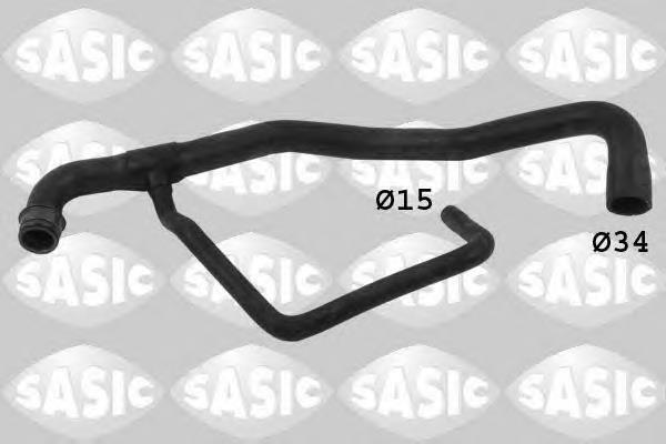 Шланг/патрубок радіатора охолодження, нижній Sasic 3400031 ціна, від 32.84 USD