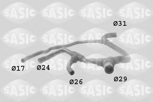 Купити 3404003 Sasic Трубопроводи і шланги системи охолодження