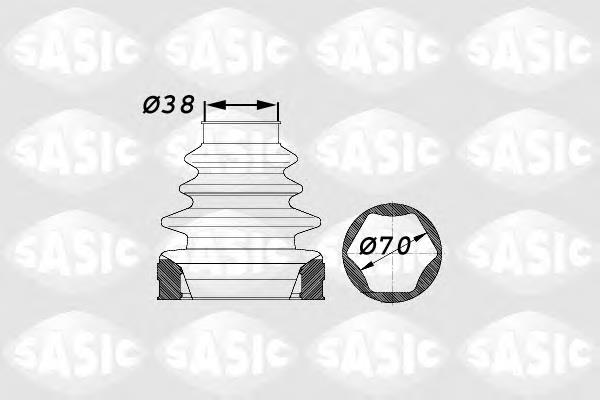 Пильник гранати внутрішній, передній півосі Sasic 1900012 ціна, від 10.67 USD