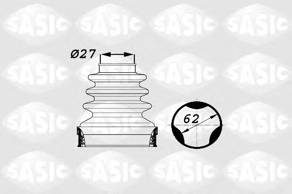 Пильник ШРУСа внутрішній, правий Sasic 1900014 ціна, від 10.03 USD