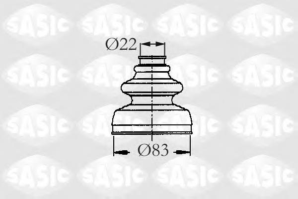 Пильник ШРУСа внутрішній QJB208 QUINTON HAZELL