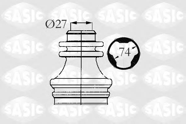Пильник ШРУСа внутрішній 4003472 Sasic