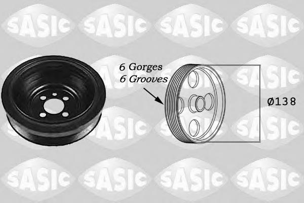 Шків колінвала (демпфер ) Sasic 2156021 ціна, від 11.44 USD