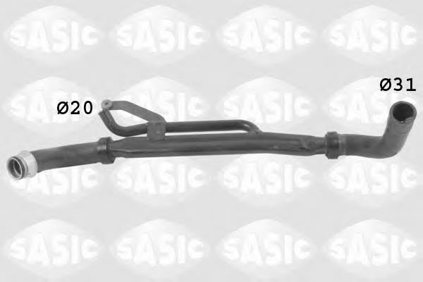 Шланг/патрубок радіатора охолодження, нижній Sasic 3400004 ціна, від 58.03 USD