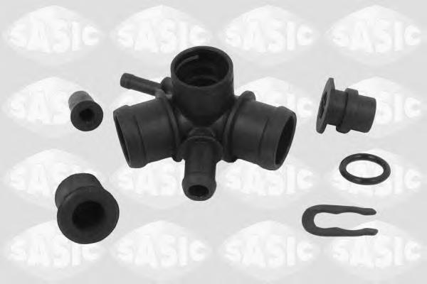 Фланець системи охолодження (трійник) Sasic 3206003 ціна, від 3.35 USD