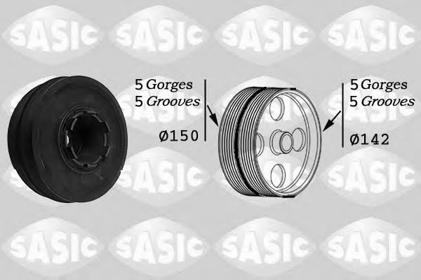 Шків колінвала 9001810 Sasic