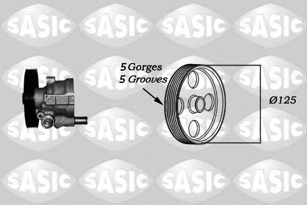 Насос гідропідсилювача керма Sasic 7074002