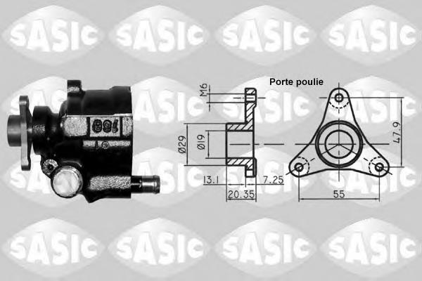 Насос ГУР 7074001 Sasic