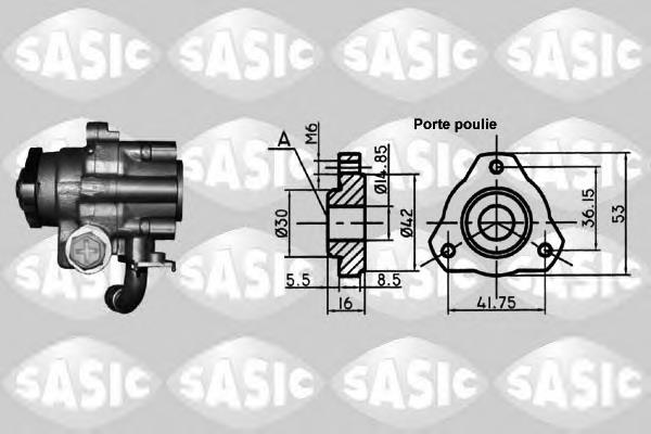 7076035 Sasic Насос гідропідсилювача