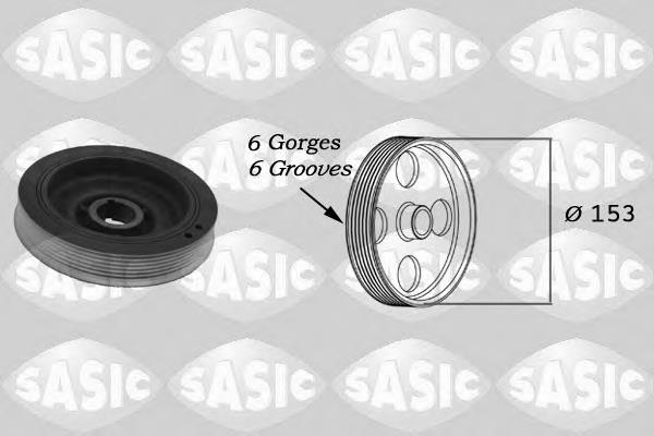 Шків колінвала (демпфер ) Sasic 2150002 ціна, від 36.38 USD