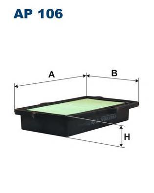 Елемент повітряного фільтра Filtron AP106 ціна, від 4.95 USD