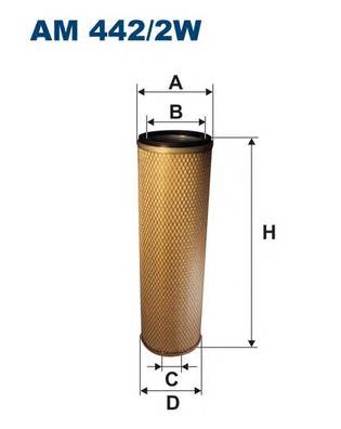 Елемент повітряного фільтра Mfilter A585 ціна, від 23.73 USD