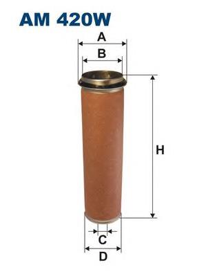 Елемент повітряного фільтра Filtron AM420W ціна, від 31.67 USD
