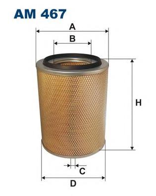 Елемент повітряного фільтра Filtron AM467 ціна, від 39.85 USD