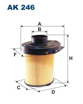 Купити AK246 Filtron Автомобільний фільтр повітря