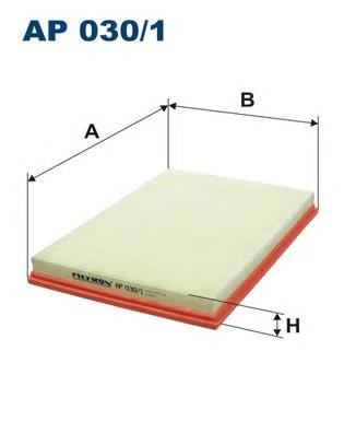 AP0301 Filtron Повітряний фільтр двигуна