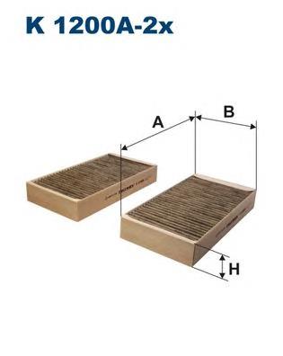 Фільтр салону K1200A2X Filtron