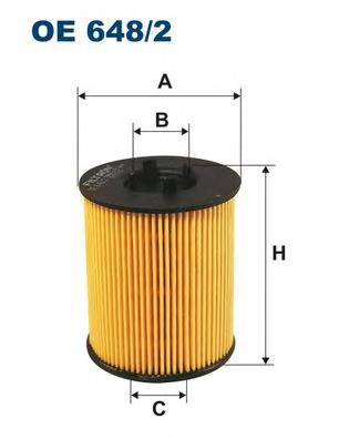 Фільтр масляний Filtron OE6482