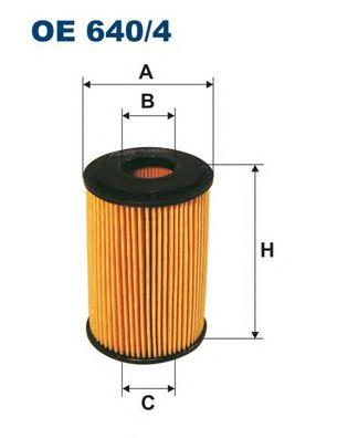 Фільтр масляний Filtron OE6404