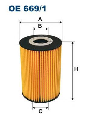 Фільтр масляний Filtron OE6691