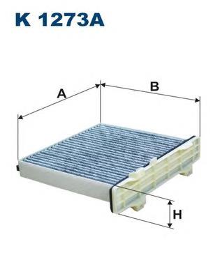 Купити K1273A Filtron Фільтр салону вугільний