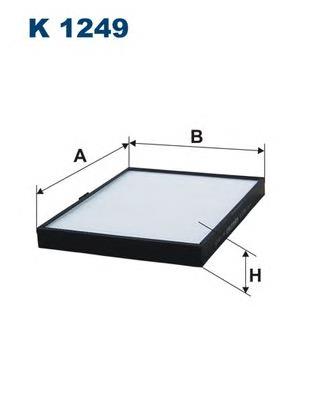 Фільтр повітряний обігрівача Filtron K1249 ціна, від 5.76 USD