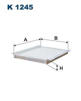 Купити K1245 Filtron Фільтр салону вугільний