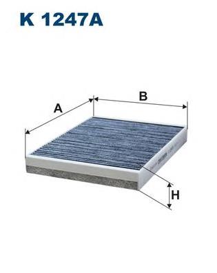 Фільтр повітряний обігрівача Filtron K1247A ціна, від 8.81 USD