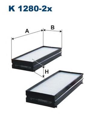 Купити K12802X Filtron Фільтр салону вугільний