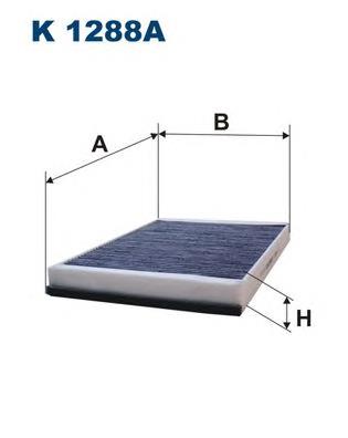 Купити K1288A Filtron Фільтр салону вугільний
