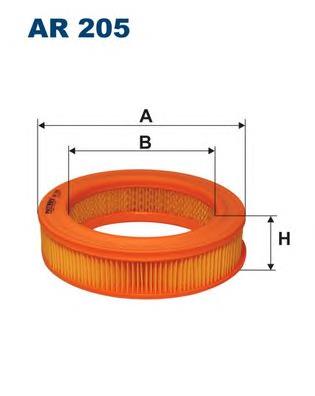 Елемент повітряного фільтра Filtron AR205 ціна, від 3.29 USD