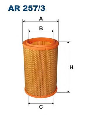 Елемент повітряного фільтра Filtron AR2573 ціна, від 8.44 USD