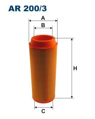 Фільтр повітряний AR2003 Filtron