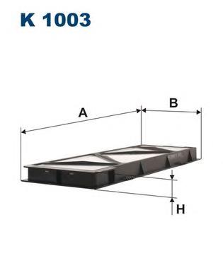 Фільтр повітряний обігрівача Filtron K1003 ціна, від 5.72 USD
