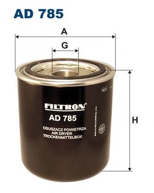 Фільтр осушувача повітря (вологомастиловідділювача) (TRUCK) AD785 Filtron