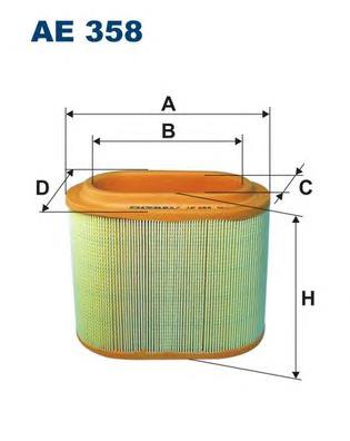 Фільтр повітряний AE358 Filtron