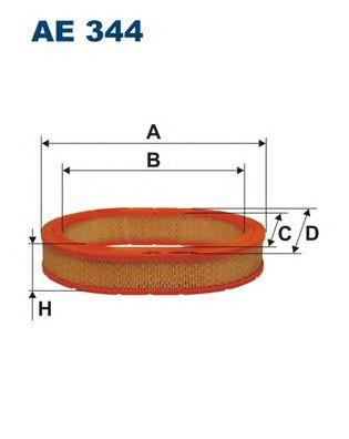 Купити AE344 Filtron Автомобільний фільтр повітря