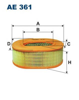 Фільтр повітряний AE361 Filtron