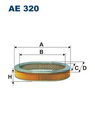 Купити AE320 Filtron Автомобільний фільтр повітря