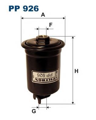 Паливний фільтр PP926 Filtron