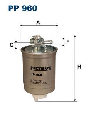 Фільтр паливний Filtron PP960