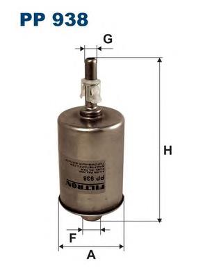 Паливний фільтр PP938 Filtron